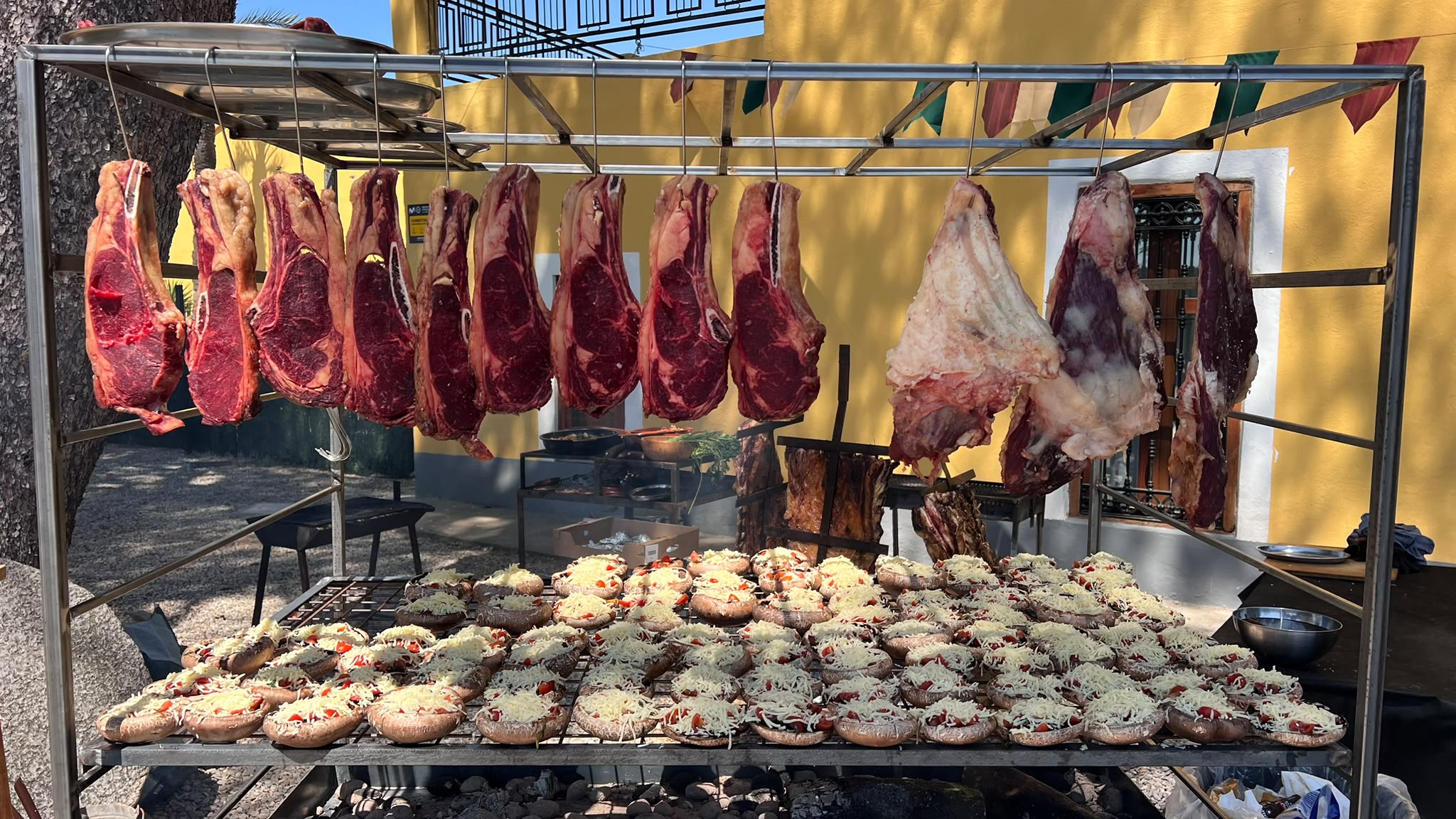 Parrilla La Pampa Large en evento